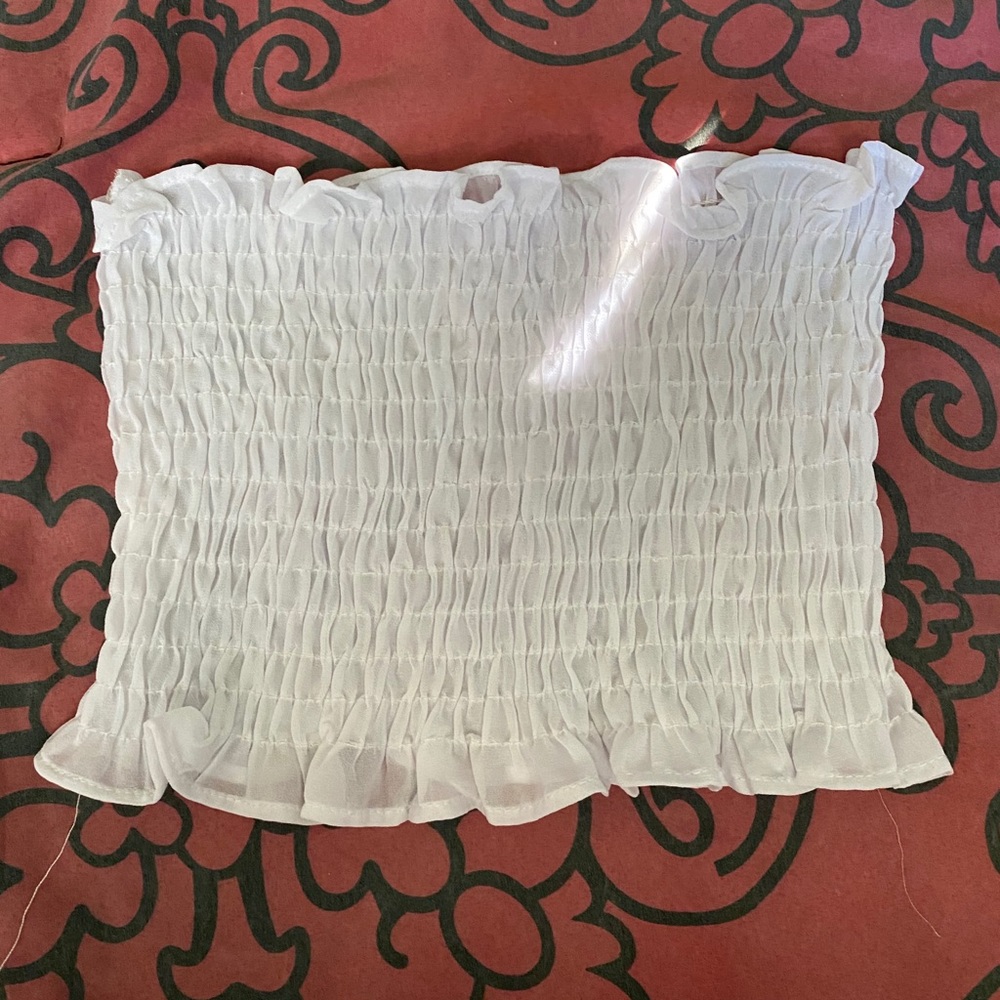 white bandeau